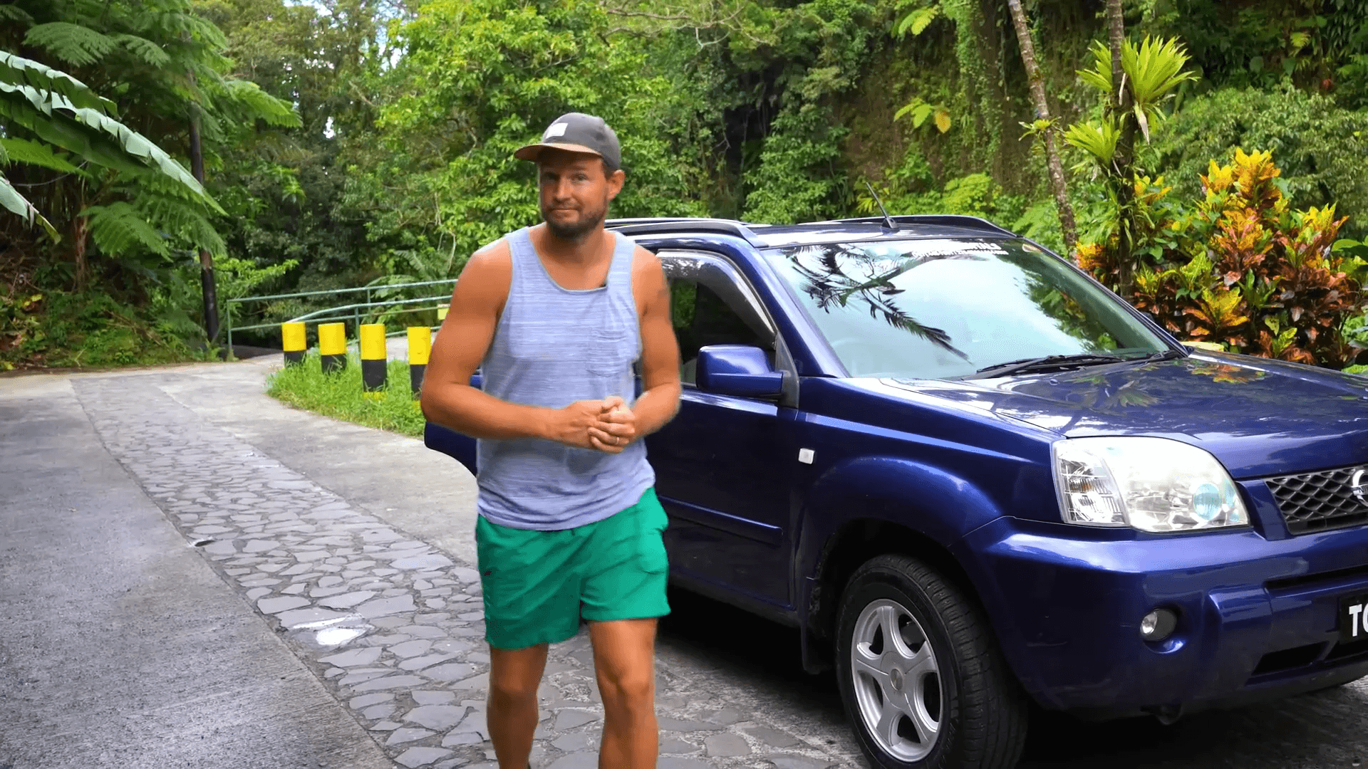 Preparing to swim in TiTou Gorge